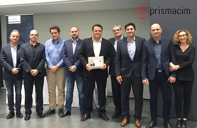 PRISMACIN: Siemens PLM otorga el reconocimiento de distribuidor Platinum por primera vez en España a Prismacim