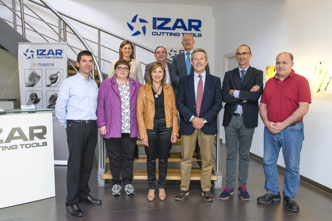 IZAR: Visita de la Consejera de Trabajo y Justicia del Gobierno Vasco