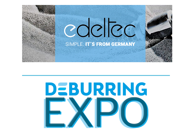 EDELTEC participa en Deburring EXPO 2017