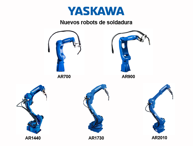 YASKAWA Nueva gama de robots de soldadura