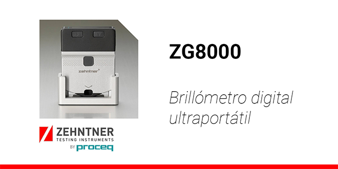LUMAQUIN: Brillómetro minicabezal ZG8000 de Zehntner