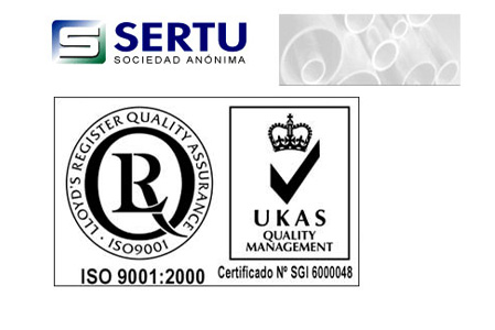 sertu líder en plásticos y aluminios técnicos obtiene la ISO 9001:2000