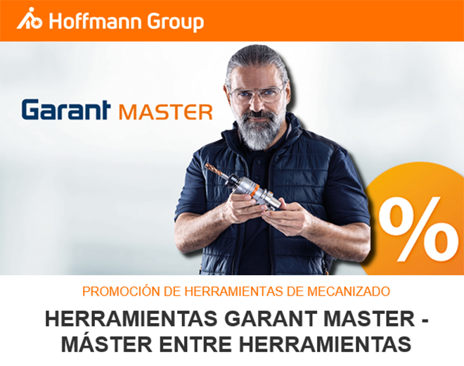 HOFFMANN Hasta un 56% de descuento en herramientas de mecanizado GARANT Master