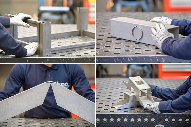 ILMO: Fabricación de piezas a medida con corte láser tubo