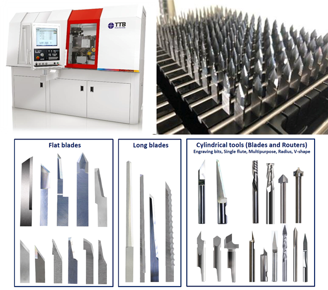 PROMEX9000 - TTB: Máquinas para la fabricación de Cuchillas para Plotters 