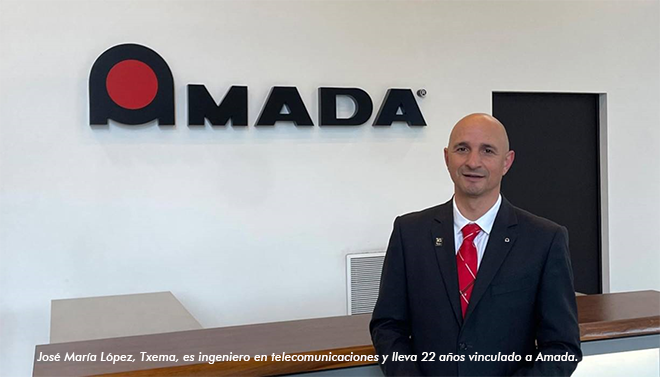 José María López es el nuevo director general de AMADA Maquinaria Ibérica