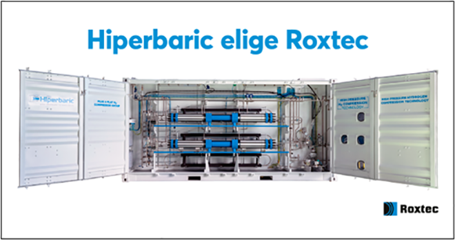 ROXTEC: Hiperbaric confía en los sellos Roxtec para proteger sus Compresores de Hidrógeno