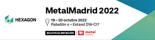 Hexagon presentará en MetalMadrid sus soluciones en el Smart Manufacturing.