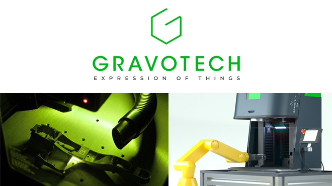 GRAVOTECH presentó en metalmadrid su estación de trabajo lw2 para el marcado láser