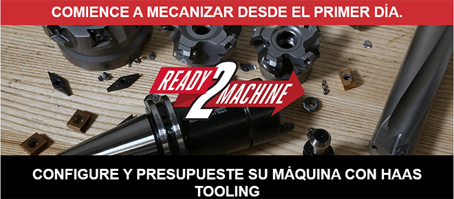 HAAS Ready2Machine - Kits de herramientas para su nueva máquina