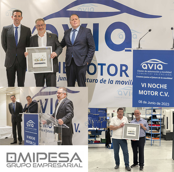 MIPESA es galardonada con el premio a la Excelencia Empresarial en la Noche del Motor de AVIA