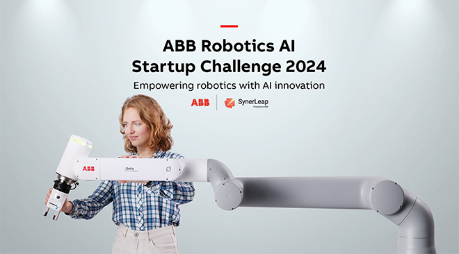 ABB Robotics lanza un desafío mundial de startups para acelerar la innovación en robótica e IA