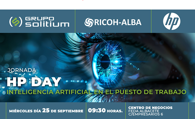 GRUPO SOLITIUM | HP Day:La inteligencia artificial aplicada al puesto de trabajo - 25 de Septiembre de 2024