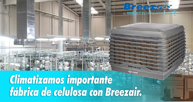 AUSTRALAIR: Equipos para Mantener la Sobrepresión en Naves Industriales con Evaporativos Breezair