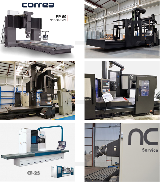 NC Service: Fresadoras reconstruidas con garantía