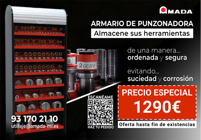 AMADA · Promoción Armario de Punzonadora