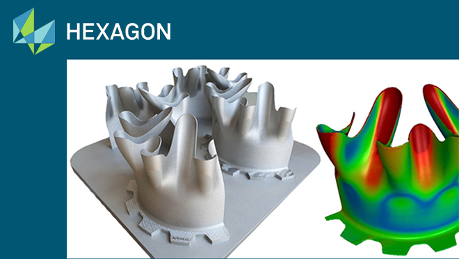 Hexagon elimina las conjeturas de los componentes metálicos de precisión de la impresión 3D con la tecnología de compensación avanzada