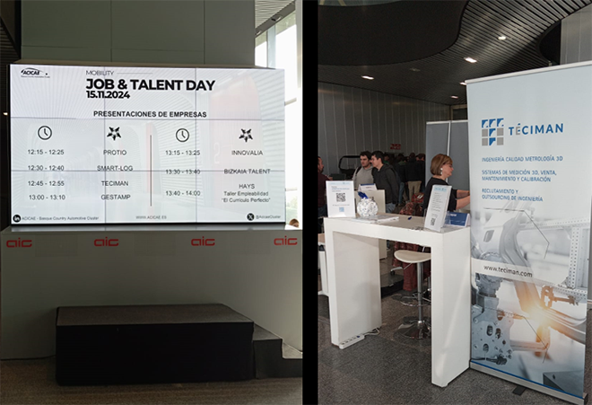 TECIMAN: Colaboramos en Mobility Job & Talent Day junto con ACICAE