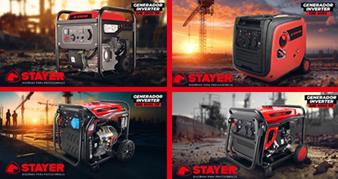 NUEVOS GENERADORES INVERTER DE STAYER