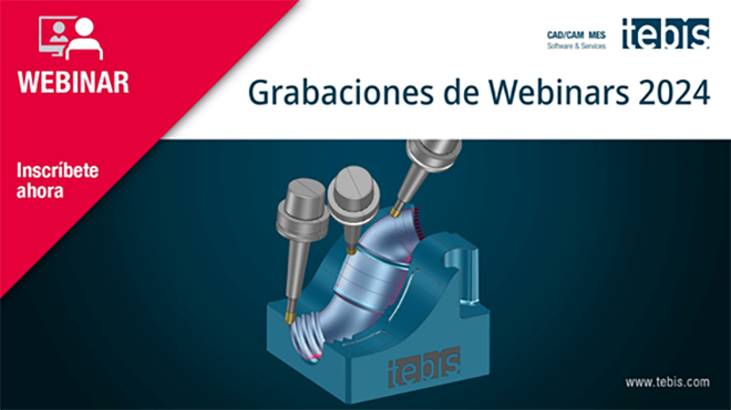 Tebis Iberia lanza un acceso exclusivo a los mejores webinars de 2024 Todo el conocimiento técnico del año, ahora disponible en Tebis Academy